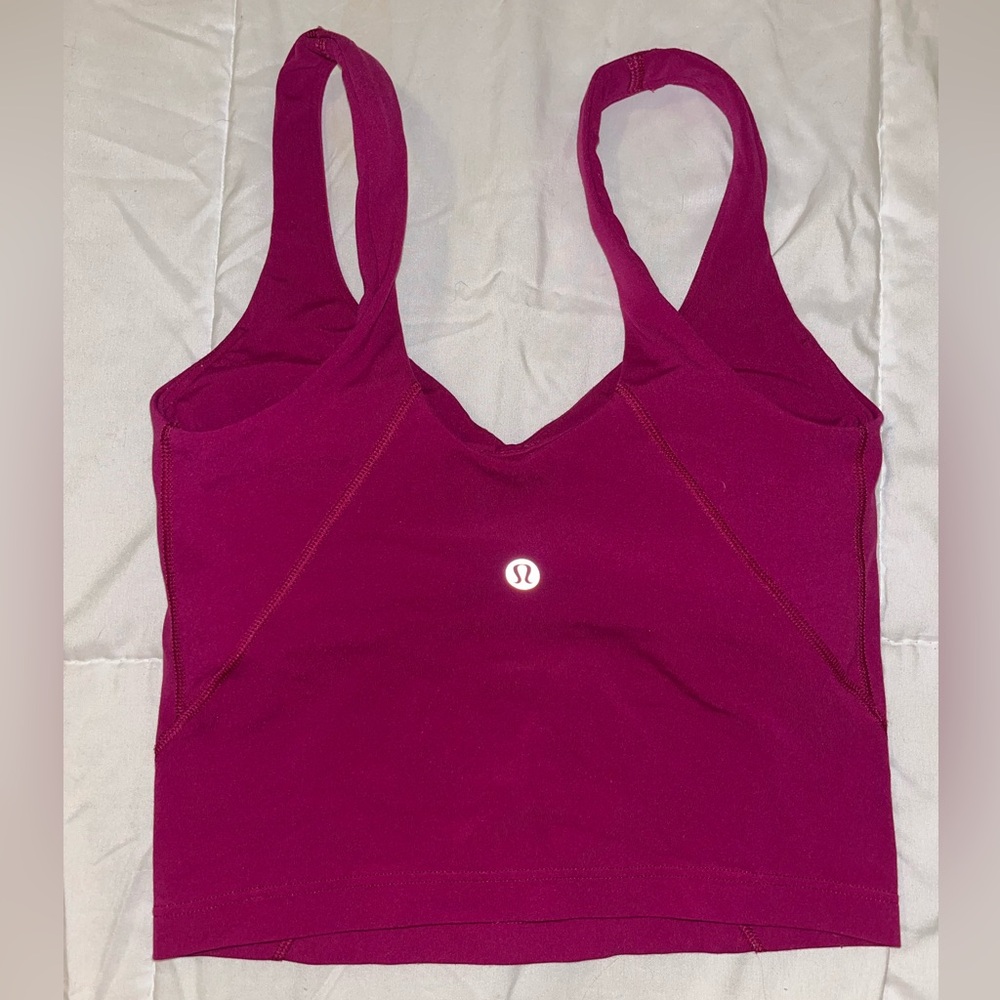 Lululemon Align Tank Top Maroon